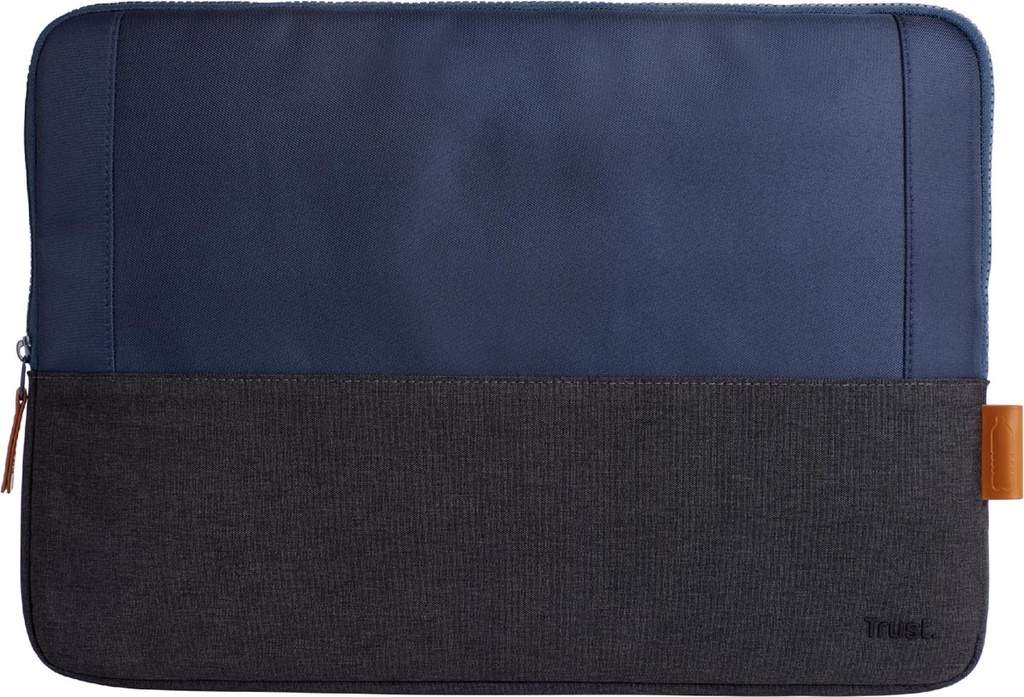 Laptophoes Trust sleeve voor 16" laptops blauw
