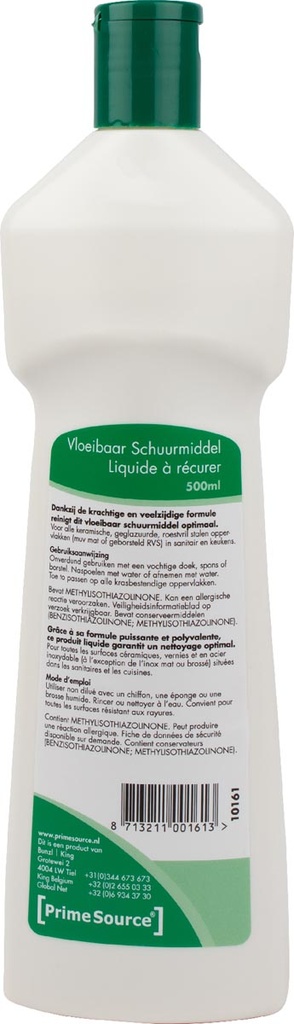 Schuurcrème Primesource fles van 500ml