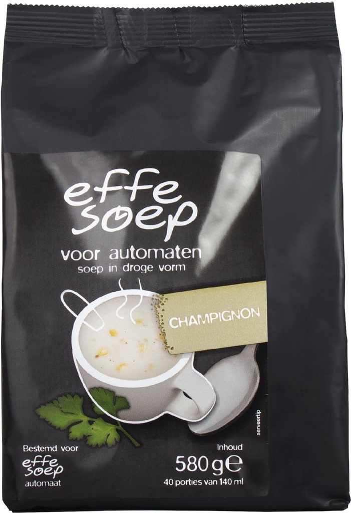 Soep Effe Soep vending champignon 140ml zak (40)