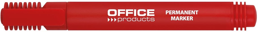 Permanent marker Office Products ronde punt 1-3mm rood