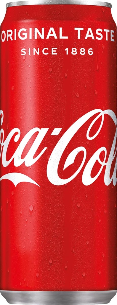 Frisdrank Coca-Cola sleek blik 33cl (24)