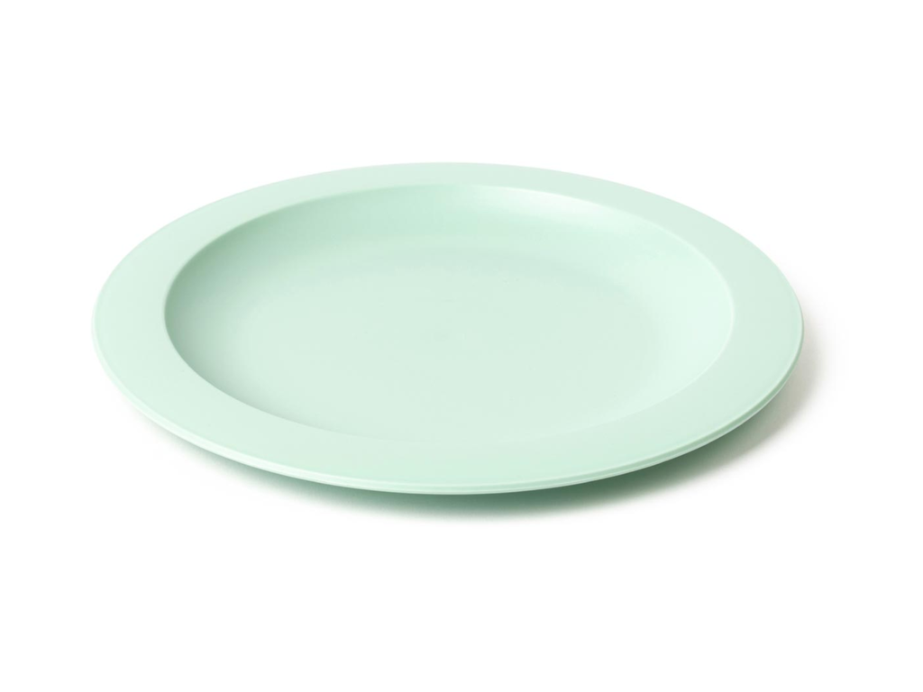 Bord herbruikbaar DBP kunststof Ø24,5 pastelgroen