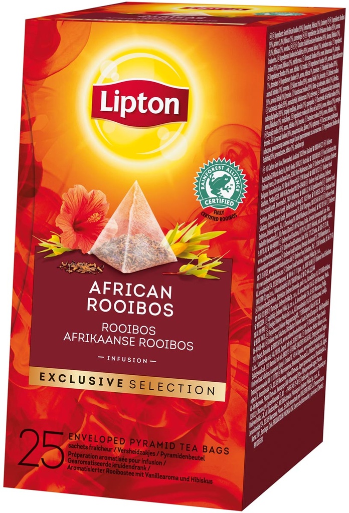 Thee Lipton Exclusive Selection Afrikaanse Rooibos (25)