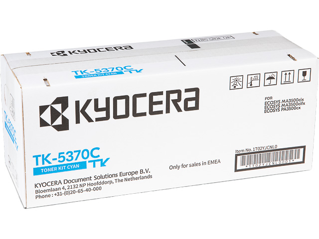 Toner Kyocera Color laser TK-5370 Ecosys MA3500 5.000 pag. CY