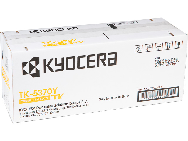 Toner Kyocera Color laser TK-5370 Ecosys MA3500 5.000 pag. YEL