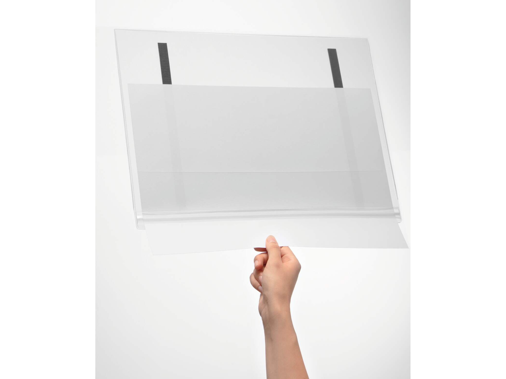 Waterbestendige hoes Durable A3 magnetisch transparant (5)