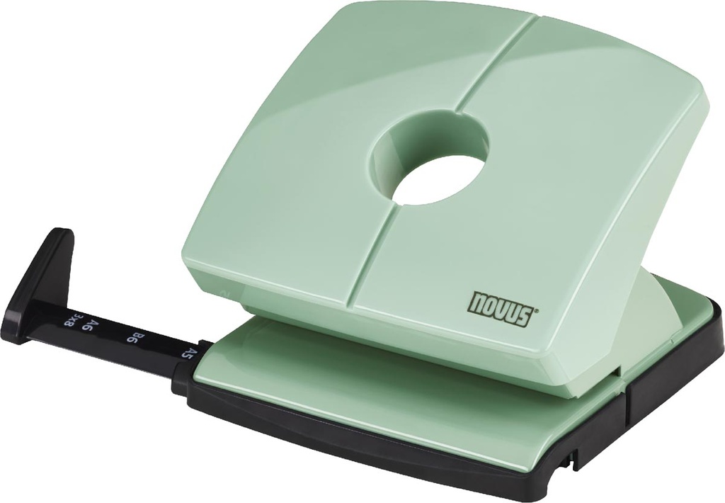 Perforator Novus Color ID 2.0 B220 Mellow Mint 2-gaats 20vel groen
