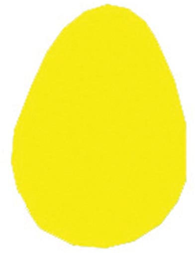 Sticker plakvorm ei Bouhon assorti (400)