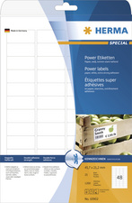 Etiketten Herma 01 Power etik/bl A4 210x297mm wit (25)