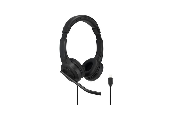 Headset Kensington H1000 USB-C On-Ear zwart