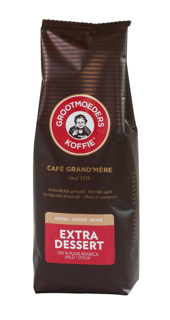 Koffie Grootmoeders Koffie Extra Dessert bonen 1kg