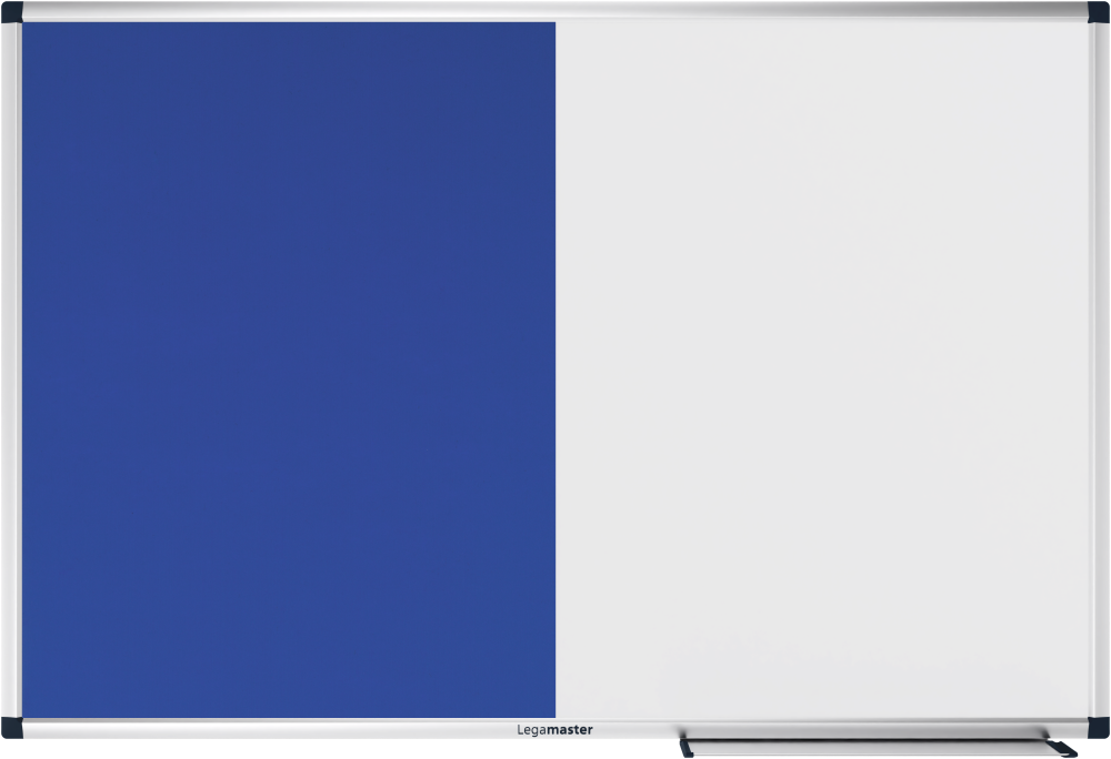 Combiboard viltprikbord-whiteboard Legamaster Unite 60x90cm blauw