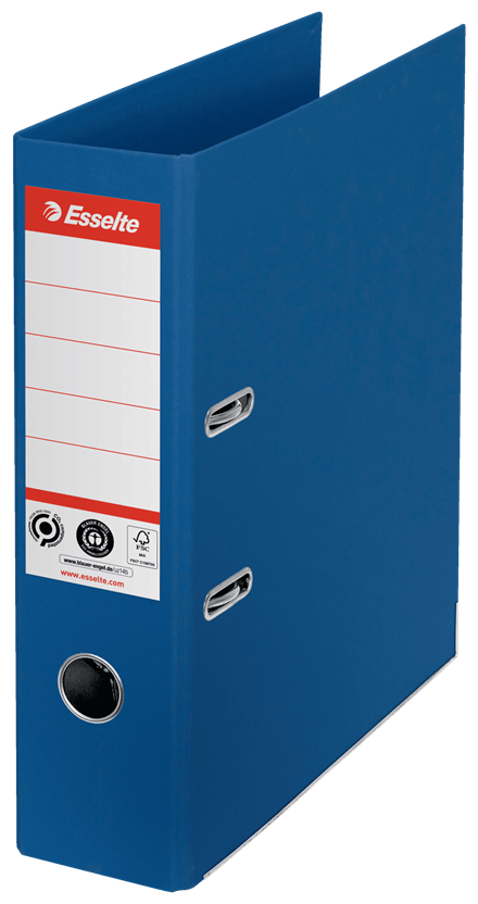 Ordner Esselte CO² Gecompenseerd No.1 karton A4 rug 75mm