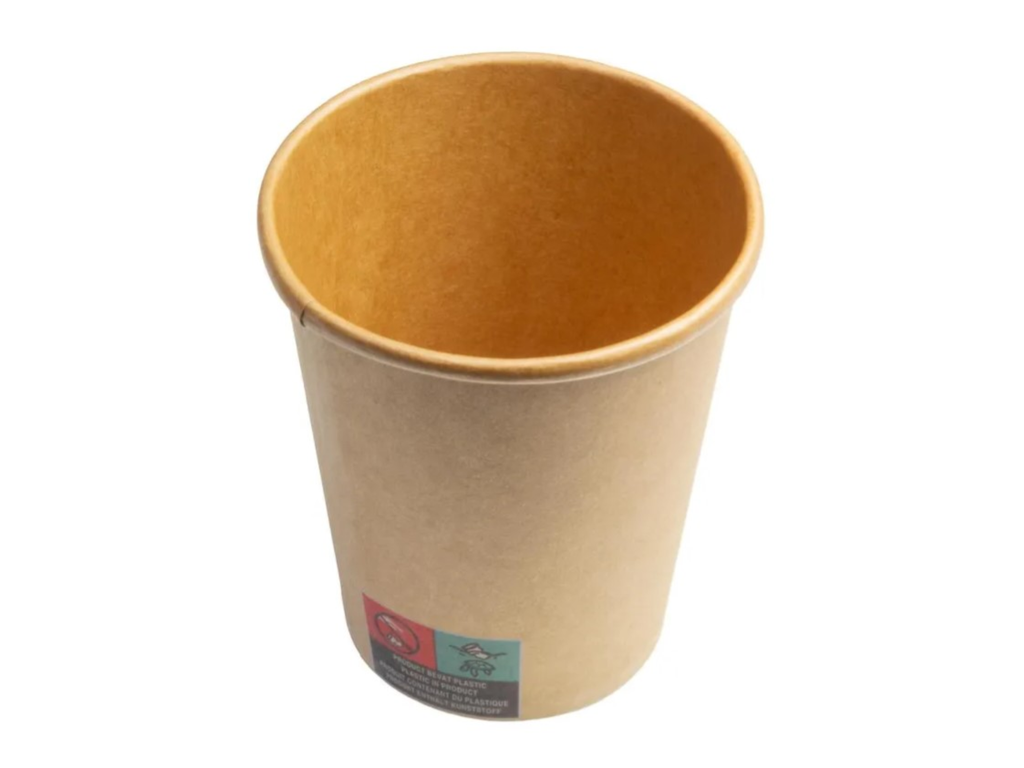 Drinkbeker Kangaro 240ml Ø80mm kraft bruin (1000)