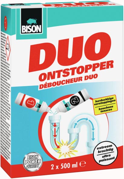 Ontstopper Bison Duo doos van 2x500ml