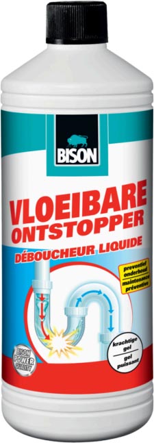 Ontstopper vloeibaar Bison fles 1L