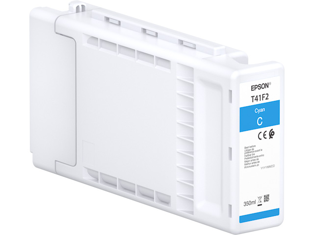 Cartridge Epson T41F2 350ml cyaan