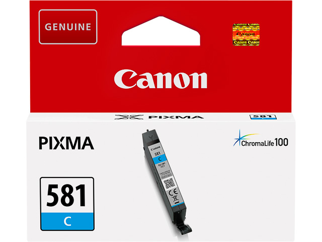 Cartridge Canon Inkjet Pixma CLI-581 CY