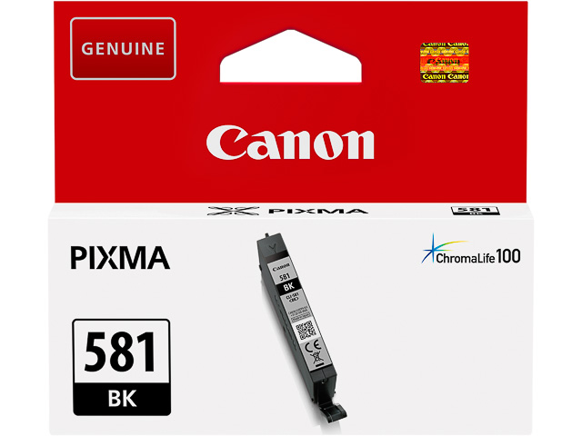 Cartridge Canon Inkjet Pixma CLI-581 BK