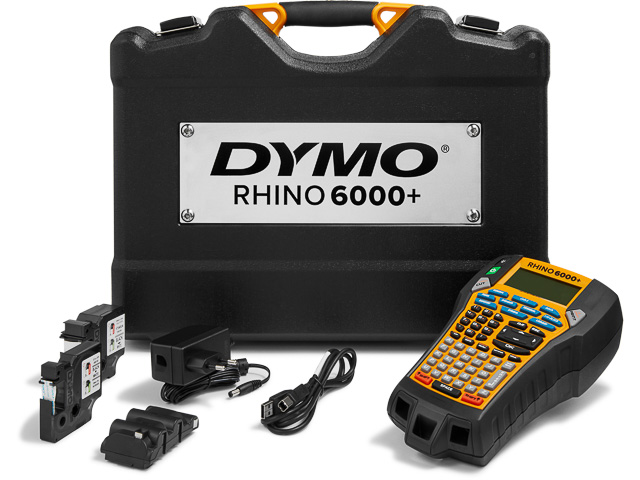 Dymo toestel Rhino 6000+ MET KOFFER