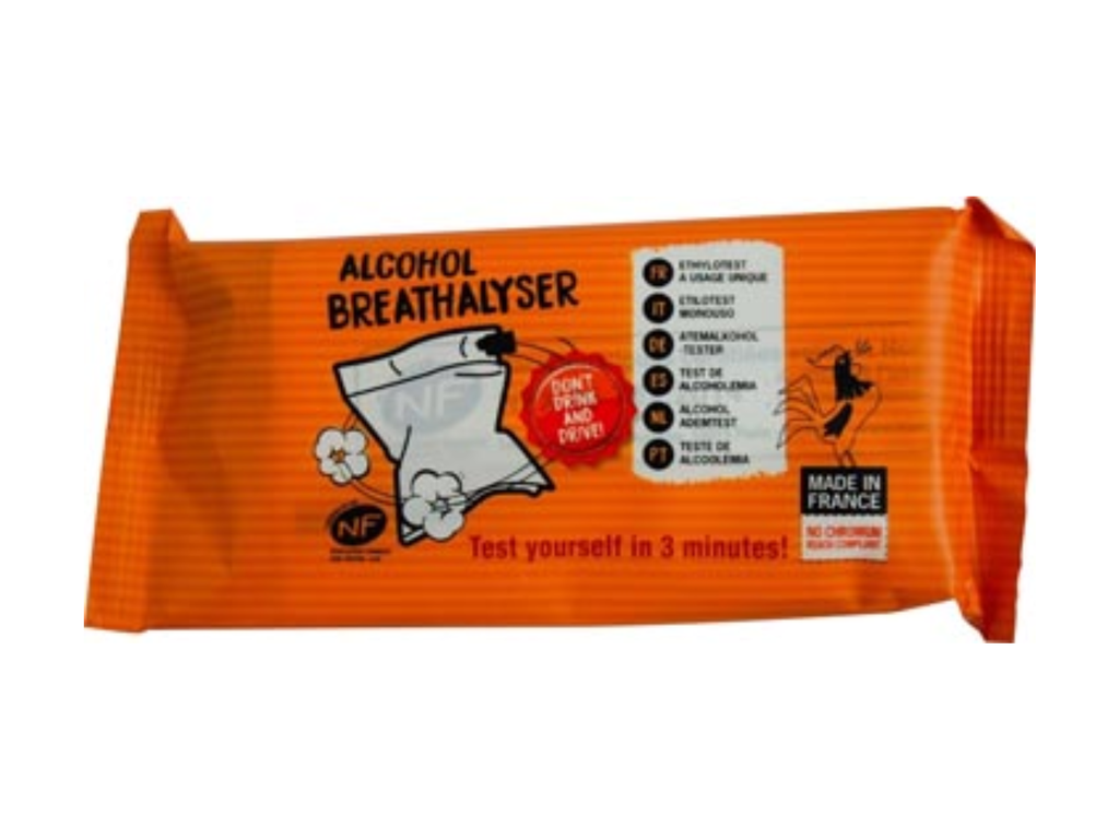 Alcoholtest eenmalig gebruik