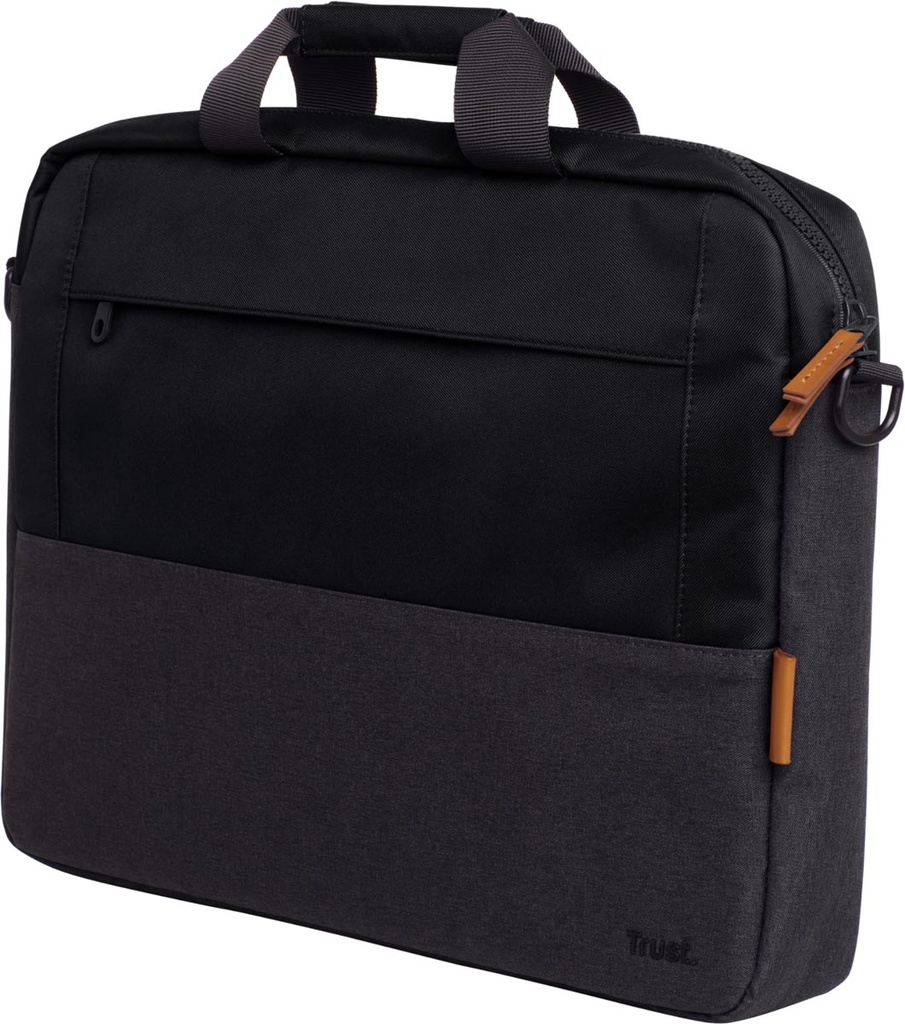 Laptoptas Trust Lisboa voor 16 inch laptops zwart