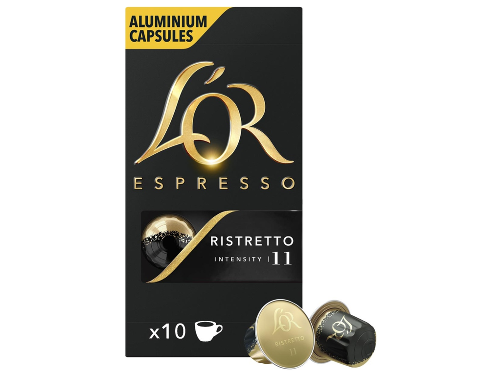 Koffiecapsules Douwe Egberts L'Or Intensity 11 Ristretto (10)