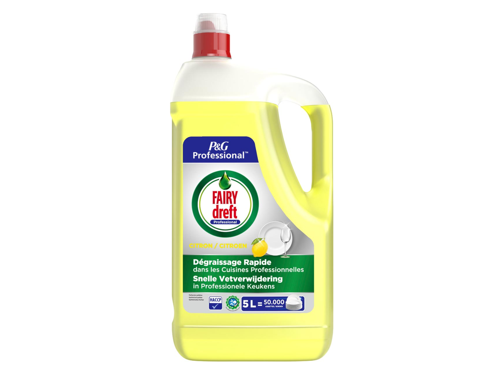 Afwasmiddel Dreft Professional citroen fles 5L
