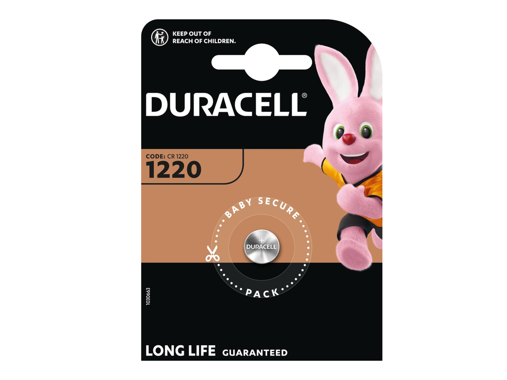 Knoopcelbatterij Duracell Specialty Electronics CR1220