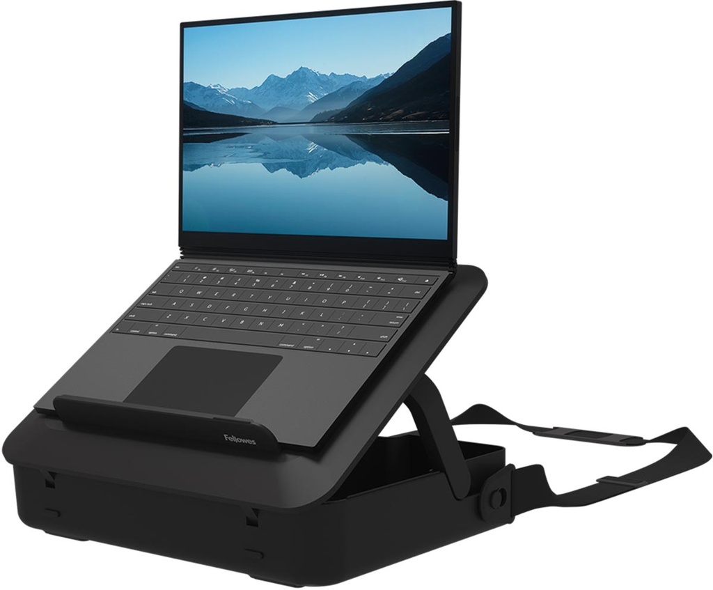 Laptoptas Fellowes Breyta met laptopstandaard zwart