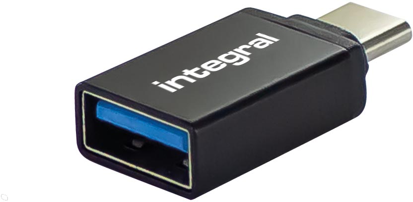 Adapter USB-A naar USB-C Integral (2)