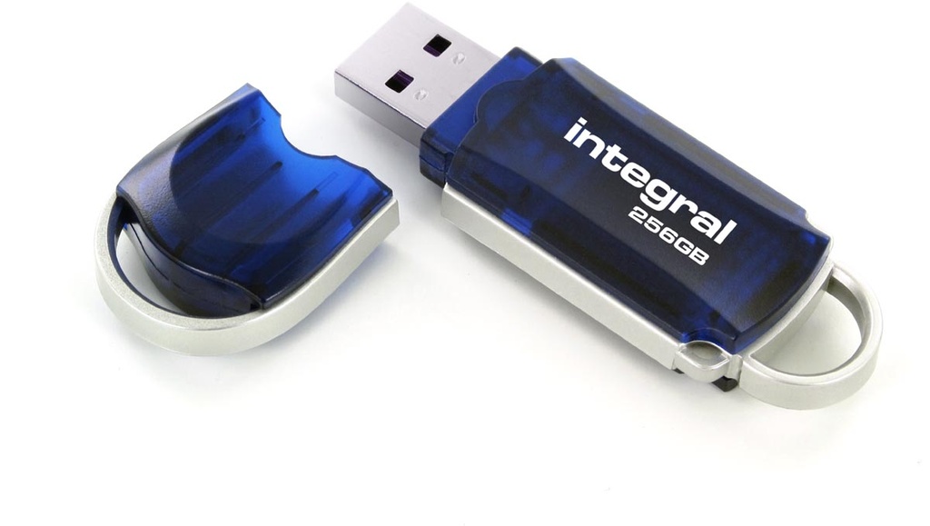 USB-stick Integral Courier 2.0 256GB blauw