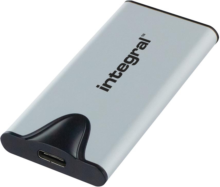 Harde schijf SSD draagbaar Integral SlimXpress Pro 2TB zilver