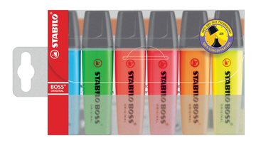 Markeerstift Stabilo Boss Original assorti (6)