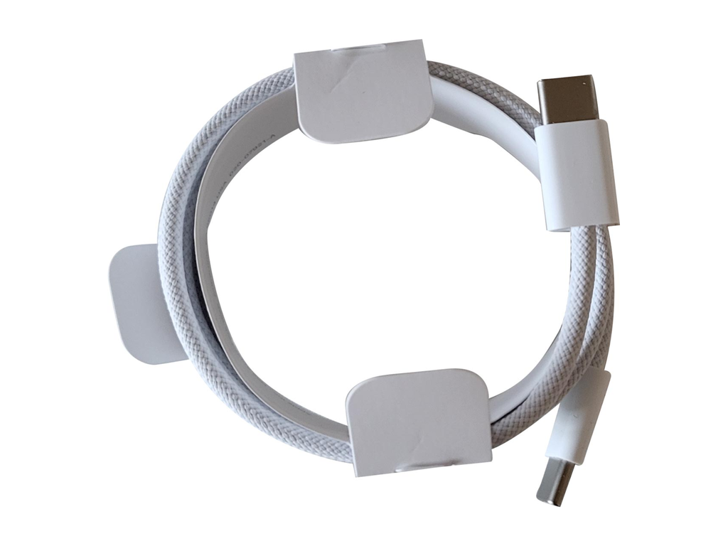 Kabel Apple USB-C naar USB-C lengte 1m 60W wit 