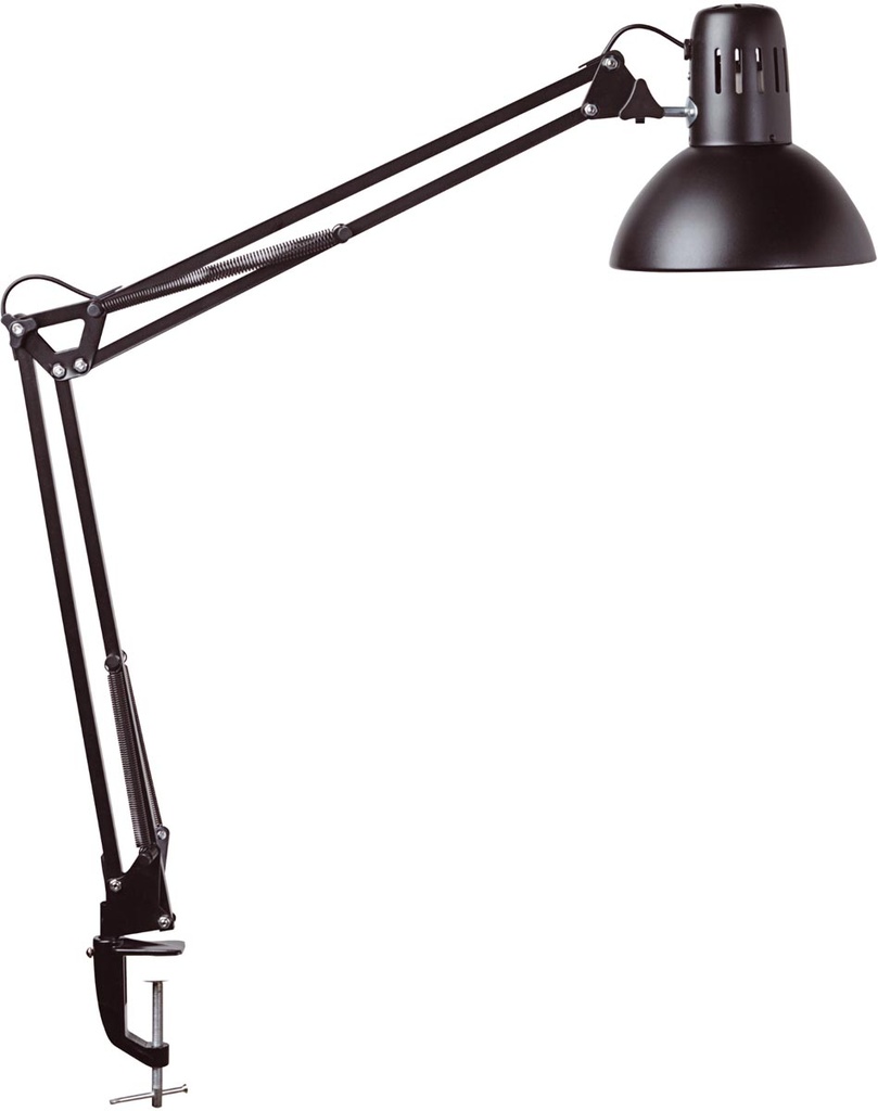 Bureaulamp Maul Study metaal excl lamp met tafelklem zwart