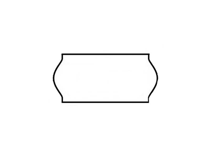 Etiket Blitz op rol voor etiketteertang L11 19x32mm permanent fluo geel (1000x30 R)