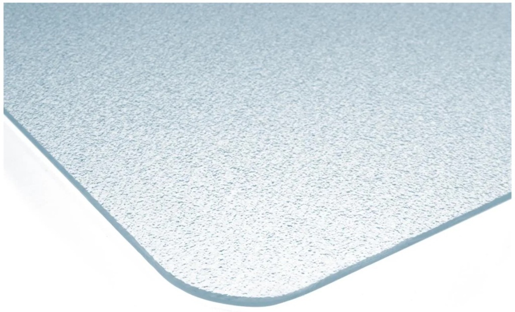 Vloermat bescherming Kangaro PC 110x120cm voor harde vloer transparant