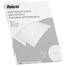 Lamineerhoes Ibico Basics Light Gloss A4 2x65 micron (100)