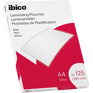 Lamineerhoes Ibico Matt A4 2x125 micron (100)