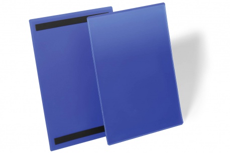 Documenthoes Durable A4 staand 210x297mm magnetisch blauw (50)