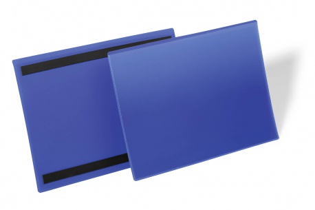 Documenthoes Durable A4 liggend 297x210mm magnetisch blauw (50)