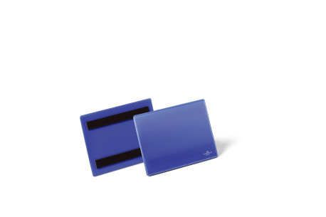 Documenthoes Durable A6 148x105mm magnetisch blauw (50)
