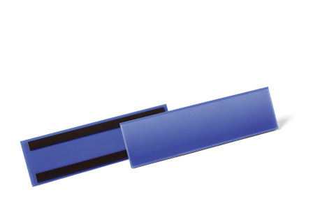 Etikethoes Durable 297x74mm magnetisch blauw (50)