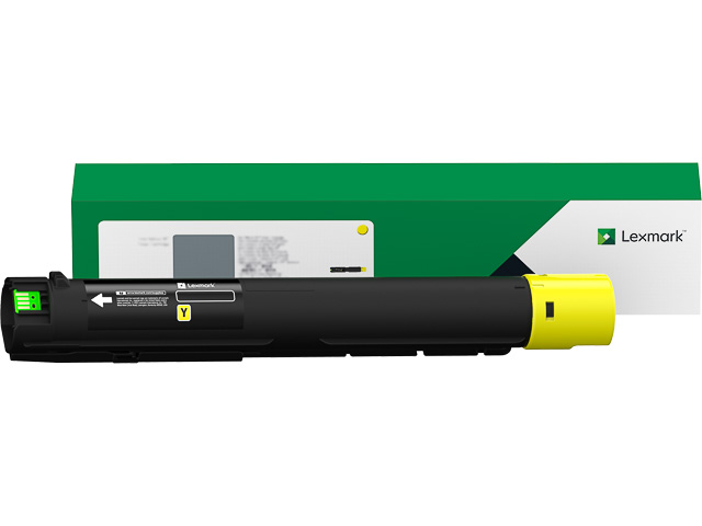 Toner Lexmark color laser 85D0HY0 CX931 DSE 16.500 pag YEL