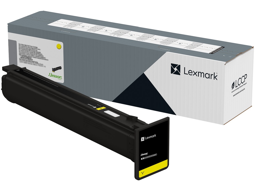 Toner Lexmark Color Laser 77L0H40 MX 46.900 pag. YEL