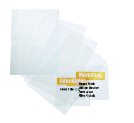 Navulfolie voor Durable Crystal Sign 148x105mm