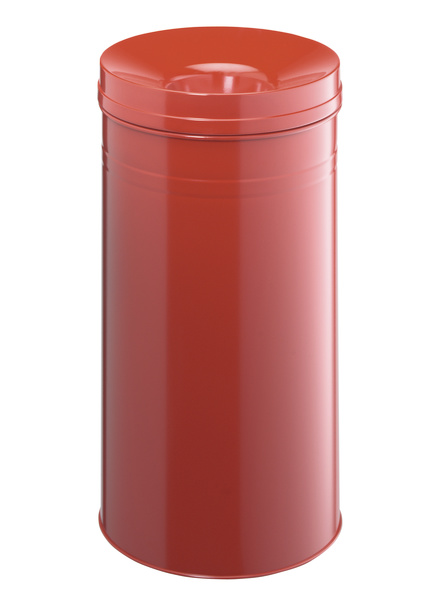 Vuilnisbak Durable Safe+ met vlamdover 60L rood (332703)