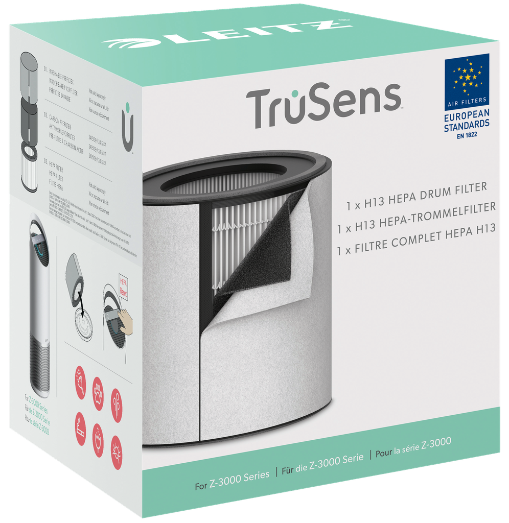 Filter voor luchtfilter Leitz Trusens HEPA EN1822 H13 filter voor systeem Z-3000/3500