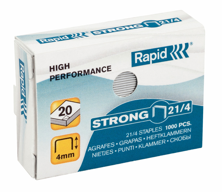 Nietjes Rapid High Performance Strong 21/4 gegalvaniseerd (1000) (248634)